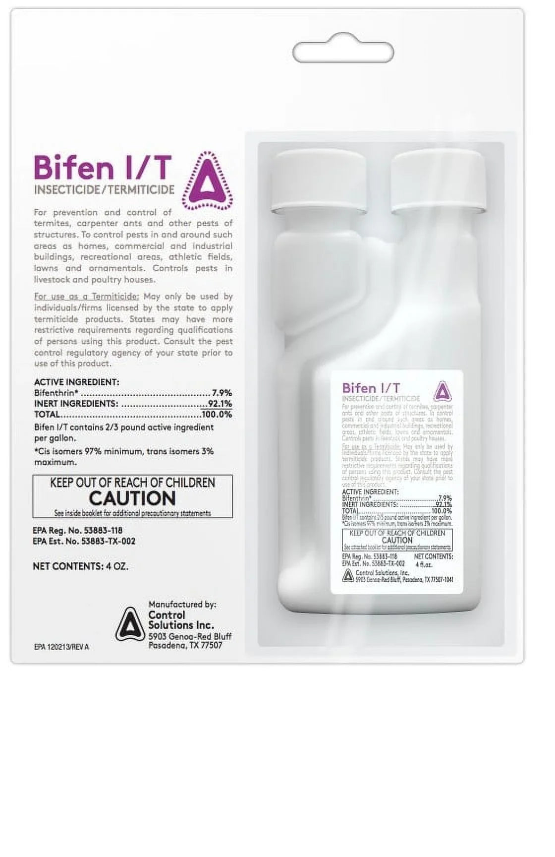 Insecticide Bifenthrin as Bifen Pro IT Talstar Same 16oz-