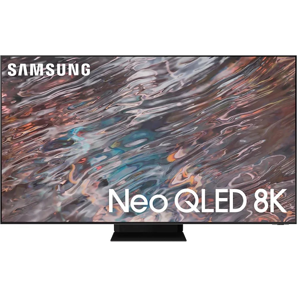 Inch QLED Protection Neo Plan (2021) Samsung Extended Restored 85 8K 2 Bundle Premium TV with Year (Refurbished) Smart QN85QN800A