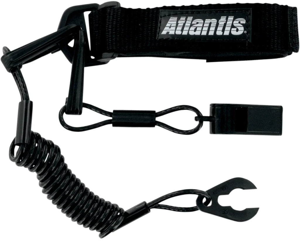 Atlantis Black/Black w/Whistle Pro Wrist Yamaha Lanyard (A8130PFW)