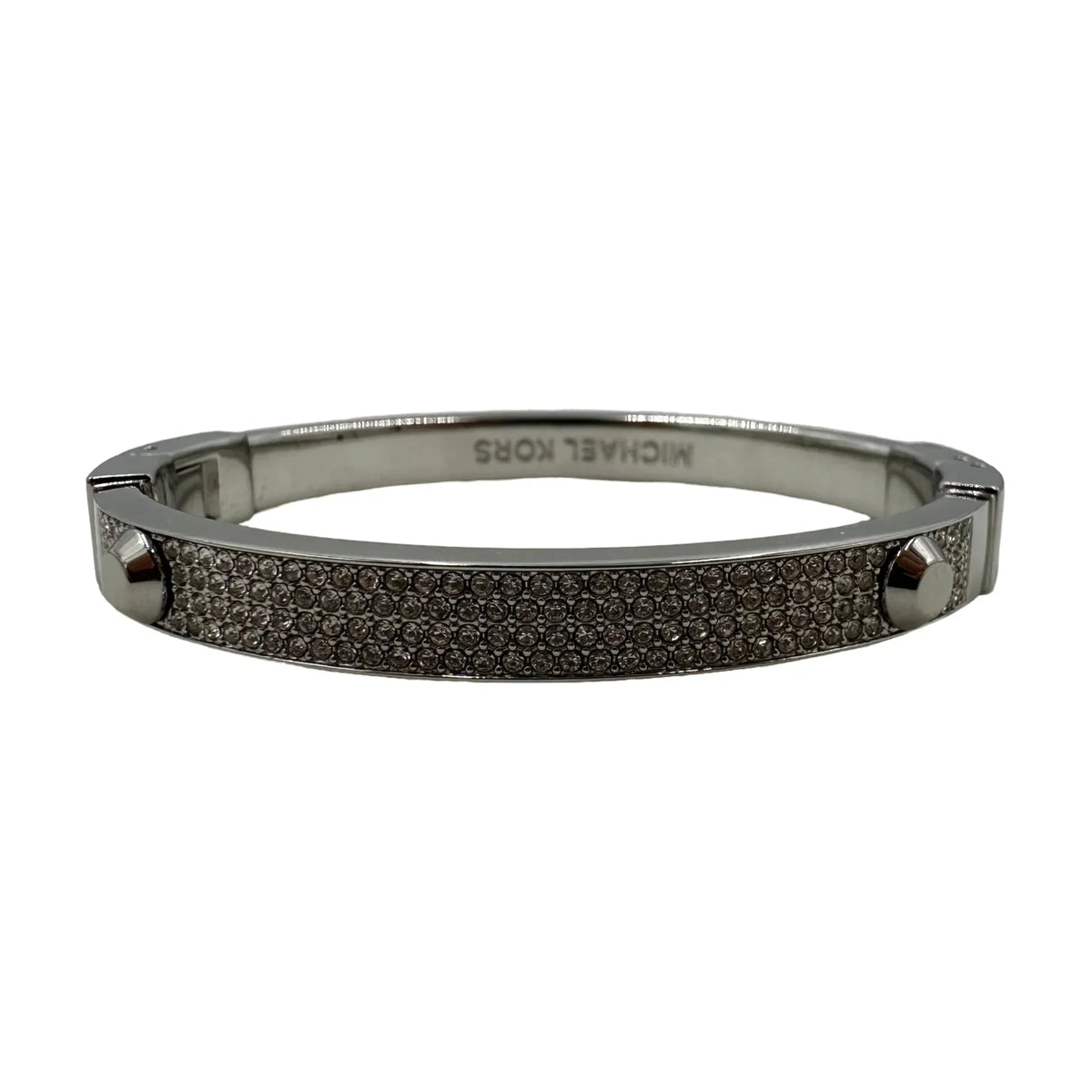 Bracelet Astor Pave - Crystal Kors Michael Bangle MKJ2746040 Stud Silver-Tone
