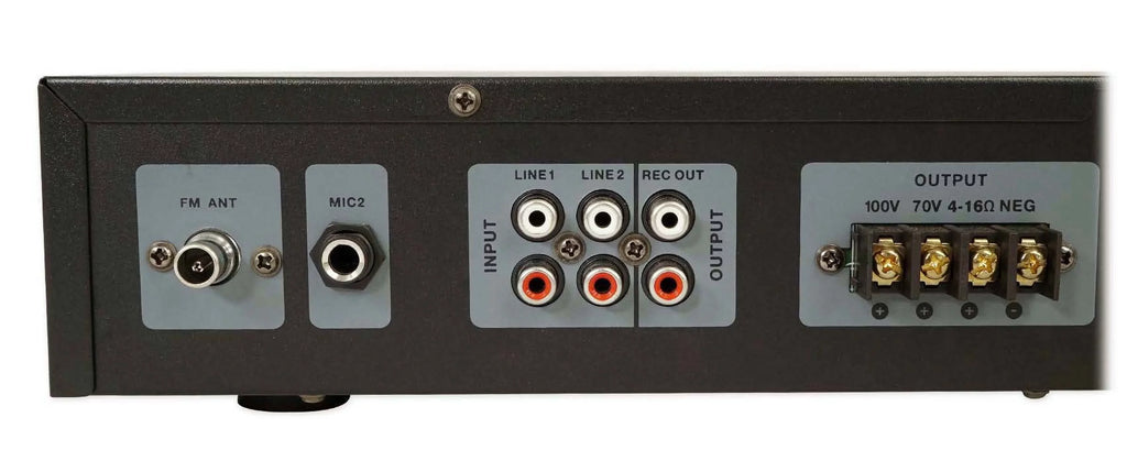 Amp + 70v JBL Control Black Speakers Wall 3" (4) 23-1 Indoor/Outdoor Commercial
