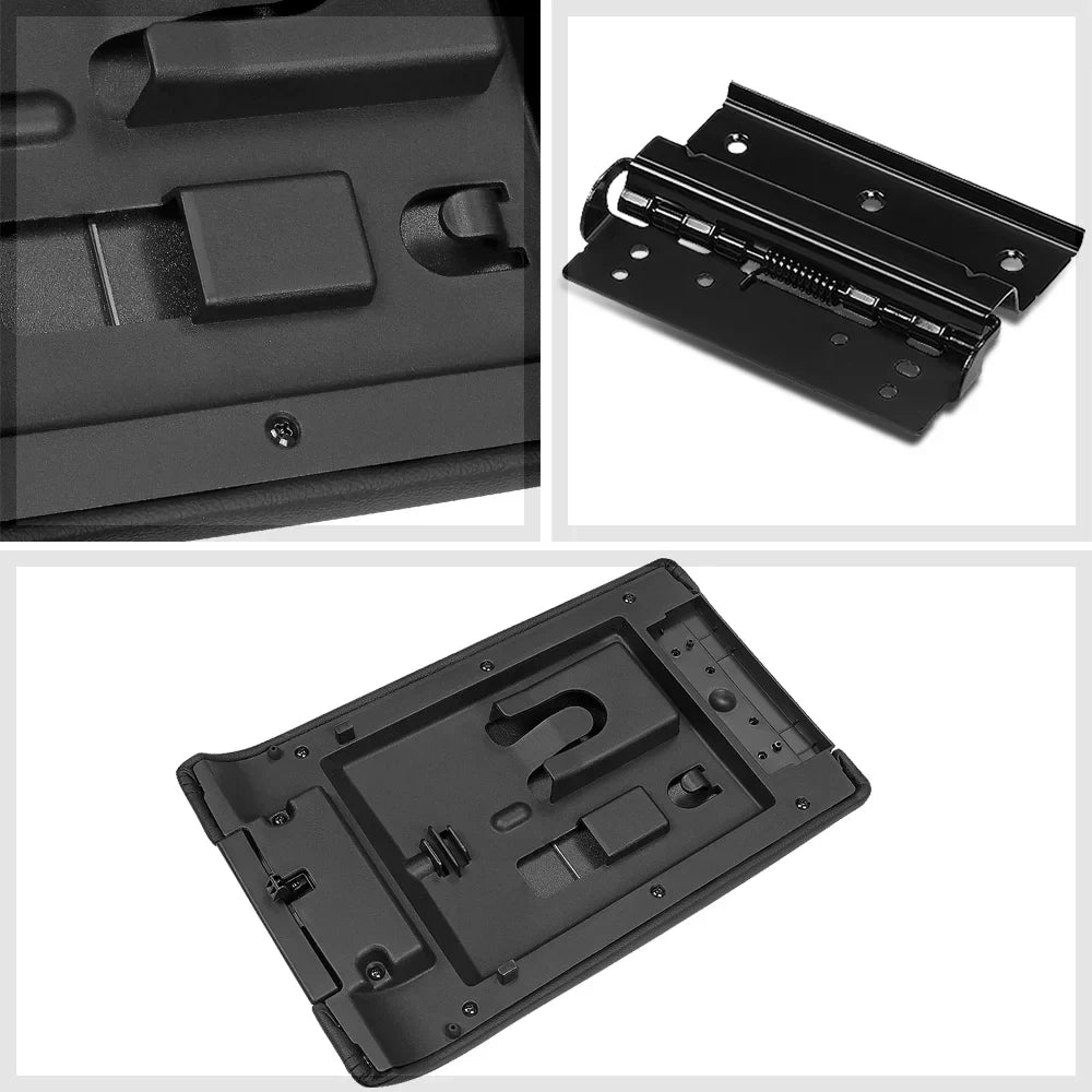 Ford Console Assembly Lid 09-14 Mark Center Black F150/Lincoln LT Armrest for