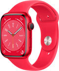 MNUU3LL/A Restored Band (PRODUCT)RED 45mm Sport - (Refurbished) (PRODUCT)RED Apple Aluminum Watch 8 8 Series Gen