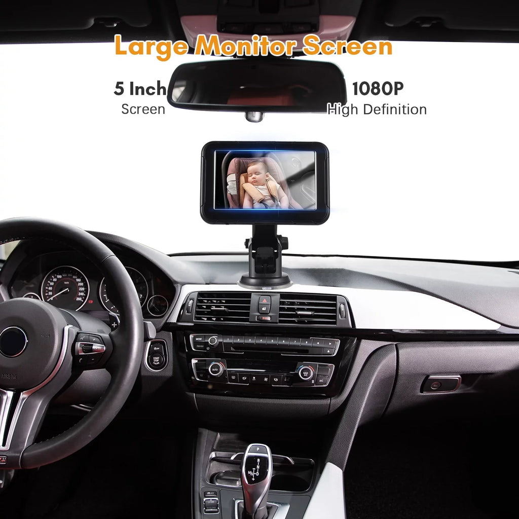 150° Car Baby 5 Seat Camera Seat Seat Mirror Invigilator,Camera Rear 5 Monitor Monitor 150° Car Mirror Car View Display Baby Wide View 5 Wide Vision Inch Car Baby Dazzduo Seat Baby Inch Display