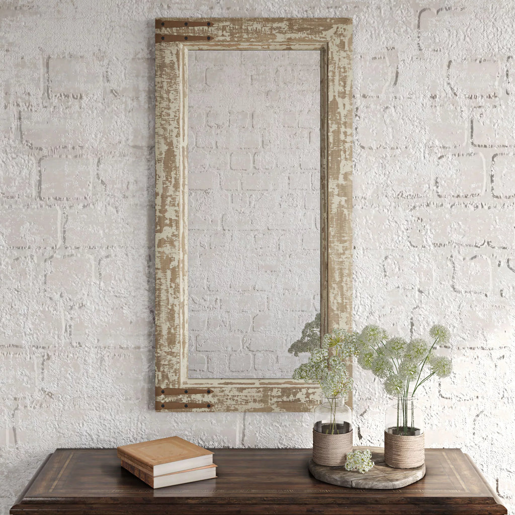 7401 Aspire Brown Sonali Accents Mirror, Wall Home Farmhouse