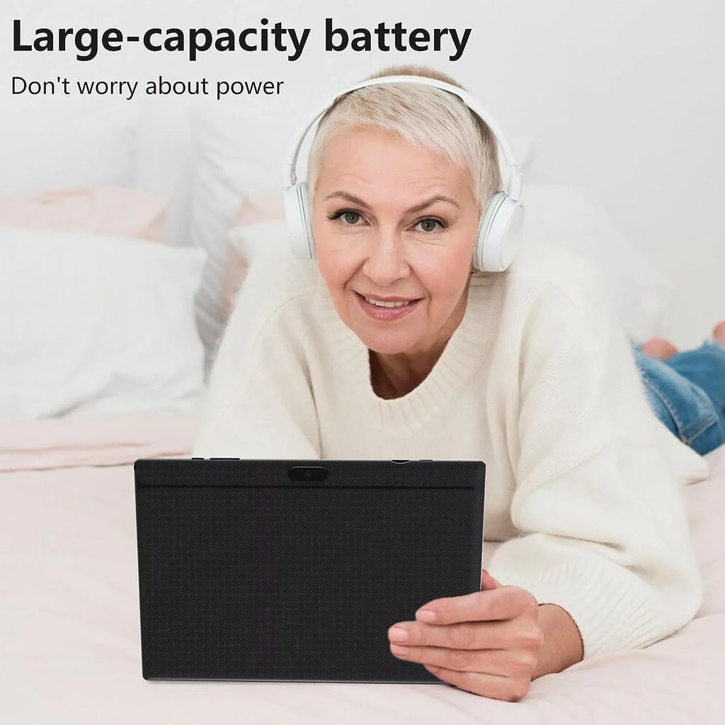 10.1 2 11 Inch Quad-Core Keyboard/Mouse/Case/Stylus/Tempered Android ROM 6000mAh Tab 1280*800 Processor, with FHD Tablet, in Film, Dual 10" Camera Battery RAM+64GB 8MP Tablets, 4GB PC Tableta Newest 1