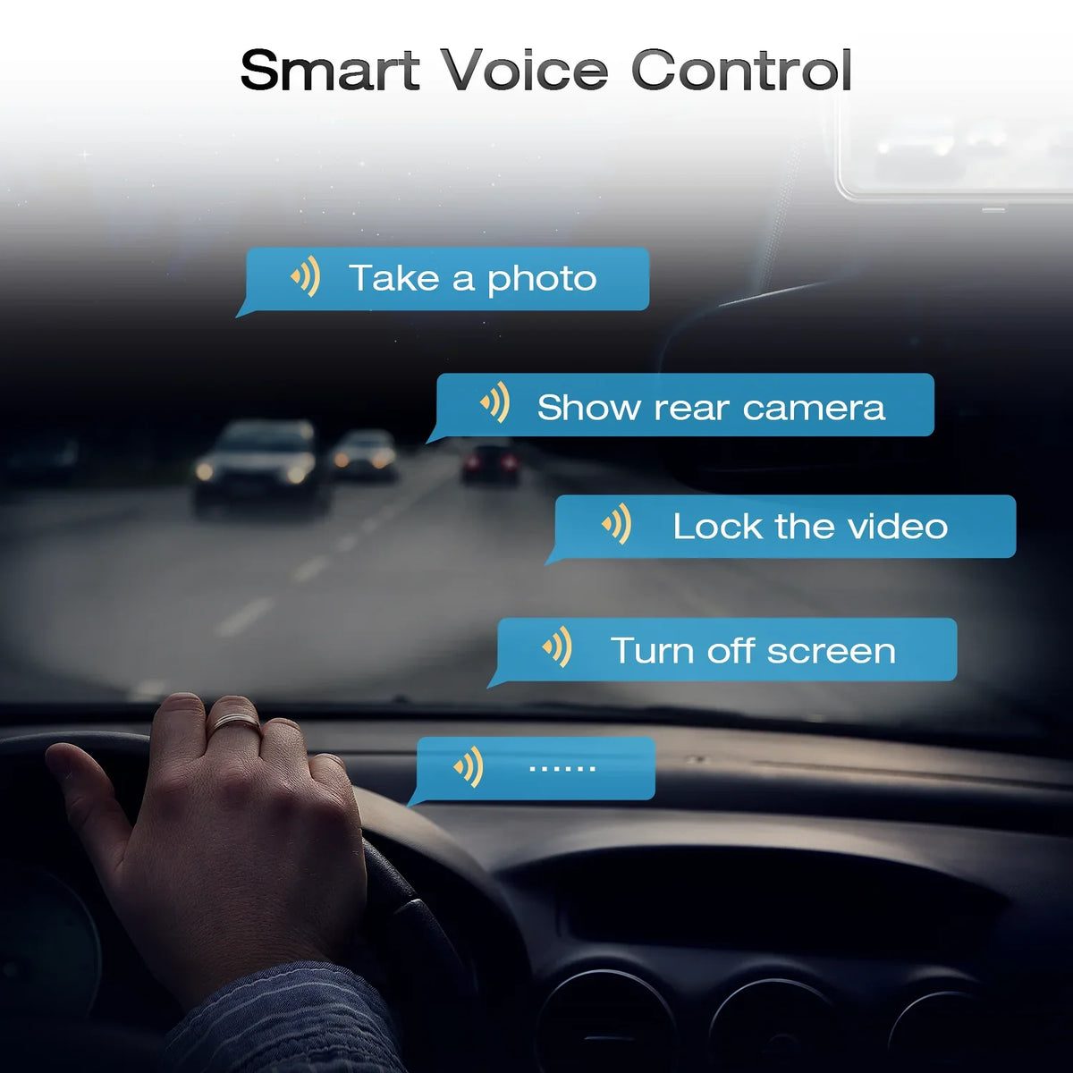 Touch Cam, GPS Rear Parking Dash View 12" Monitoring, Mirror Rear and Screen Front Camera, Assist, TOGUARD 4K+1080P Parking
