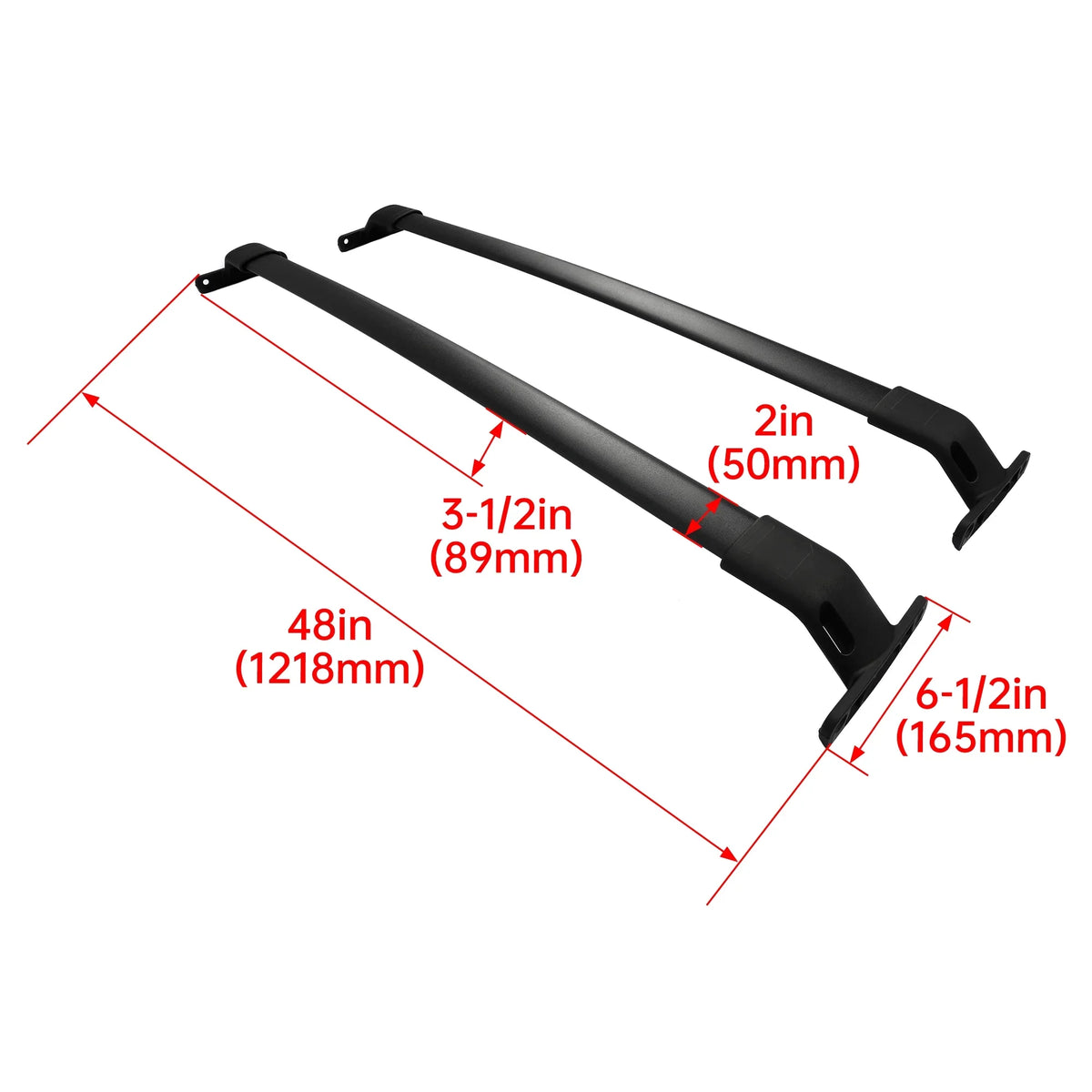 Bars Navigator Rack Kojem Carrier Expedition/Lincoln Cargo Luggage 2018-2023 for Cross Ford Roof
