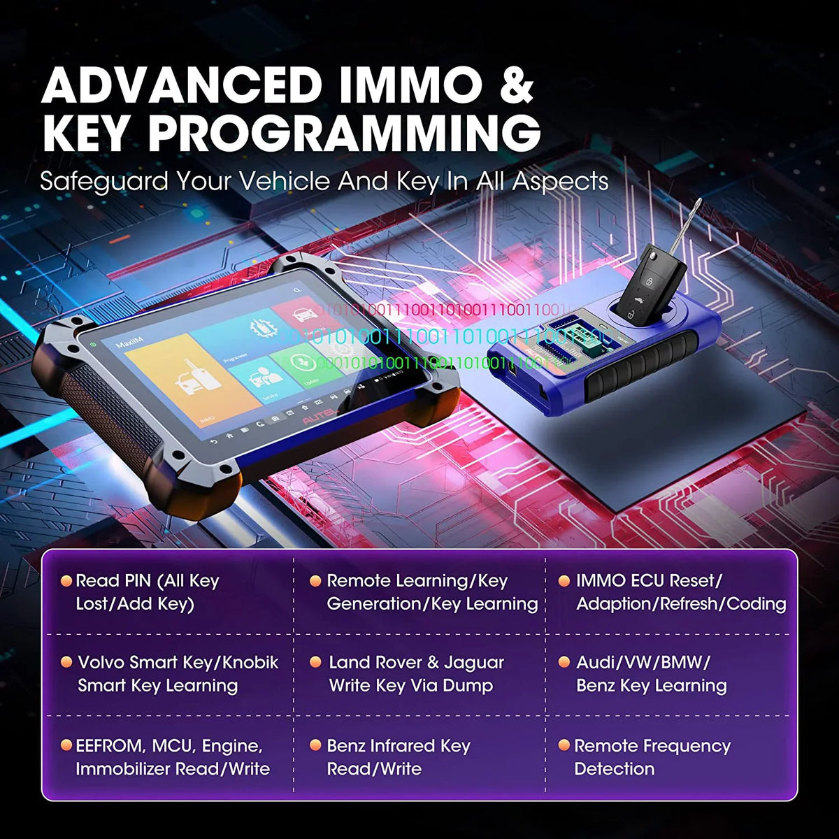 Diagnostic IM608 Programmer, Free Programming with G-BOX2 Key Update MaxiIM Key IMKPA & Automotive Tool, Kit, Year Fob Autel APB112, Scan 2 Car Pro Pro XP400