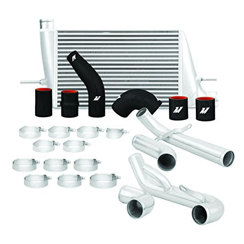 Performance With Silver Kit Mishimoto 2008-2015 Intercooler Lancer Compatible MMINT-EVO-10KSL Evo X Mitsubishi