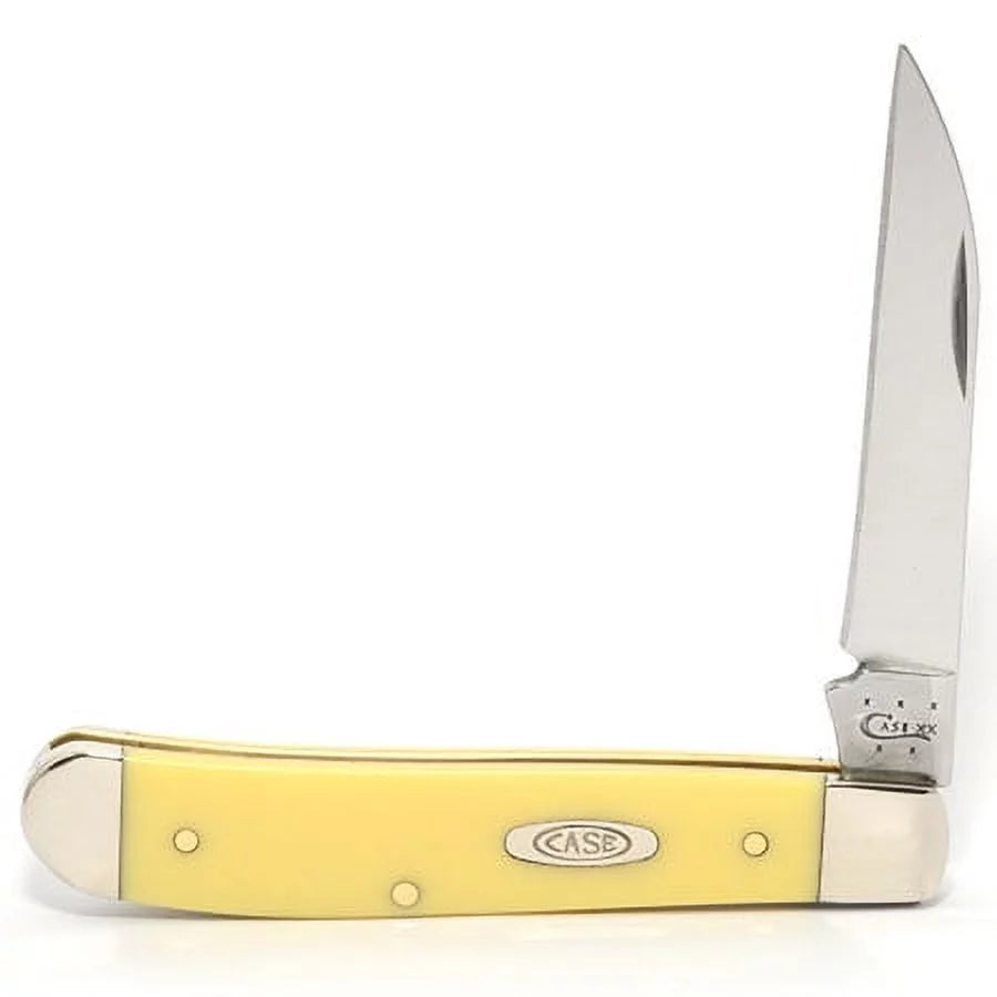 WHARNCLIFFE 9220 Pocket XX YELLOW WR Knife MINI Case SYNTHETIC SS) TRAPPER(SS)(3107W