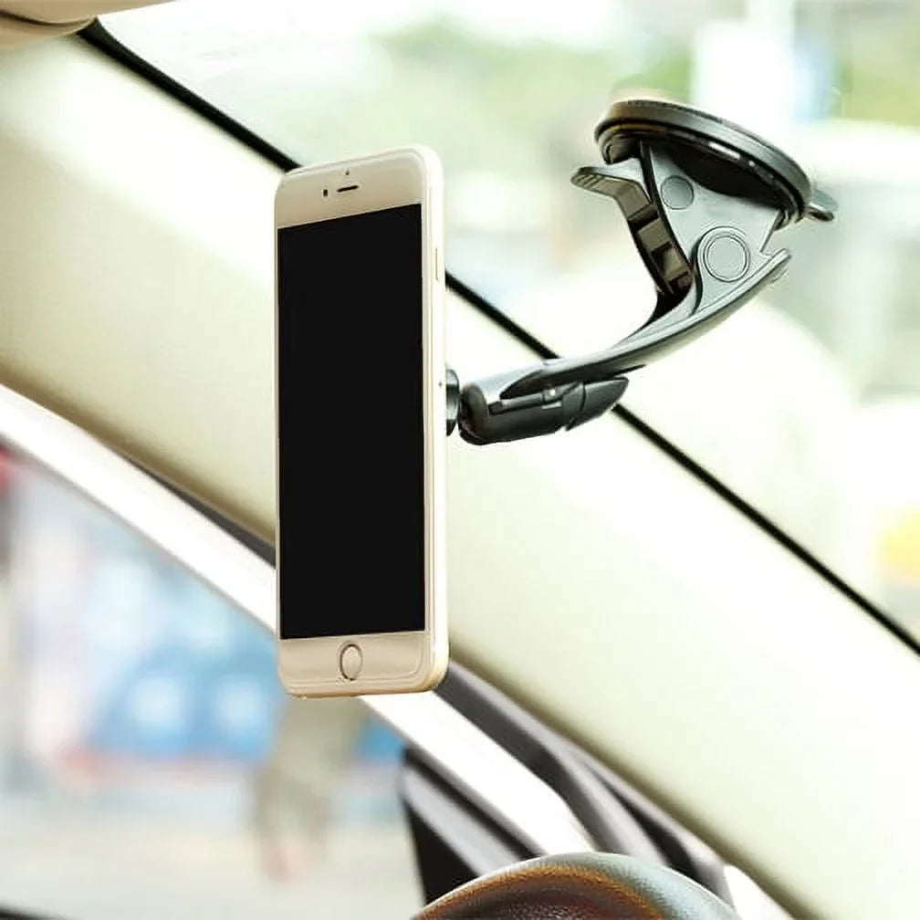 S4, 2 Strong Samsung Mini Galaxy QQP V On5 (2017), 2 Active, Magnetic Mega Mount Grip Prevail Dock Premium Window Perx Windshield Dash Holder S5 Rotating Note Adjustable Suction for Stand LTE Car J7
