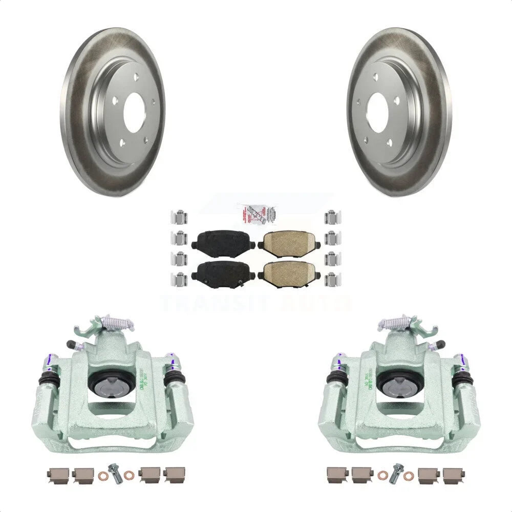Piston Auto C/V Transit Disc Coated Ram Pads Kit 24 With Brake 03 Front Rotors Rear And 12 Ceramic Caliper From For Single KCG-100689N 2012
