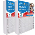 11 1000, by Premium MERV 1200 Air Filter 000-0448-003 2 FILTERS Comparable WICKED AIRX 20x20x5 Furnace Compatible USA Pack 7 MPR FPR Filter AIR. Made Skuttle with 20x20x5 MPR CLEAN to &