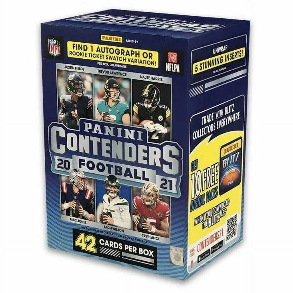 Sealed) Contenders Box (Factory Panini 2021 Blaster NFL
