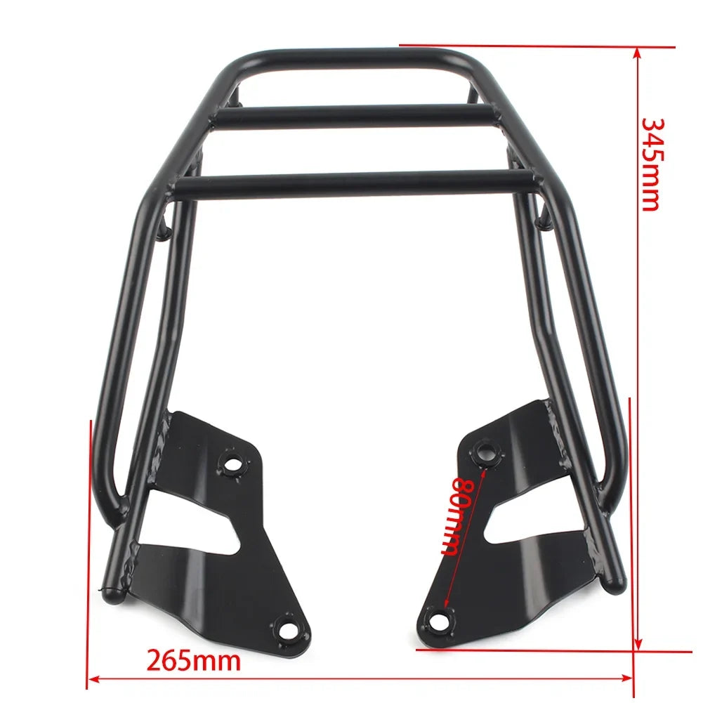 Carrier For HONDA Rack BFY 2016-2020 MSX 125 GROM Black Cargo Luggage Rear Holder