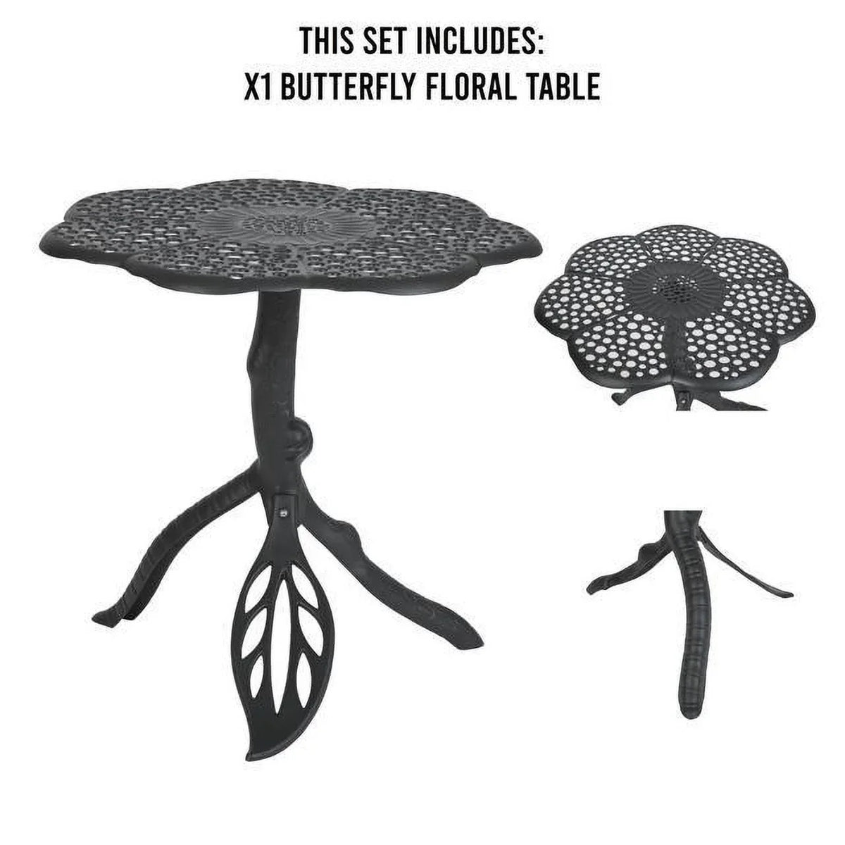 Deluxe Butterfly Set FlowerHouse - Black Garden