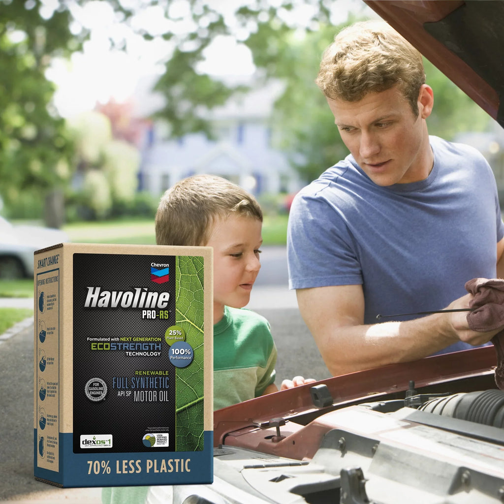 Havoline 6Q PRO-RS Box Smart Synthetic Oil Motor Change 5W-20, Renewable