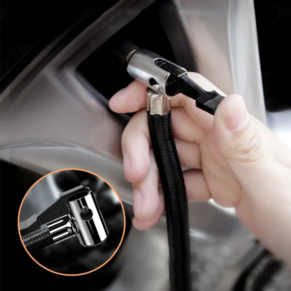 Pump Inflator for 12V Light Digital Suzicca Auto Air Compressor Car Portable Tire LED with