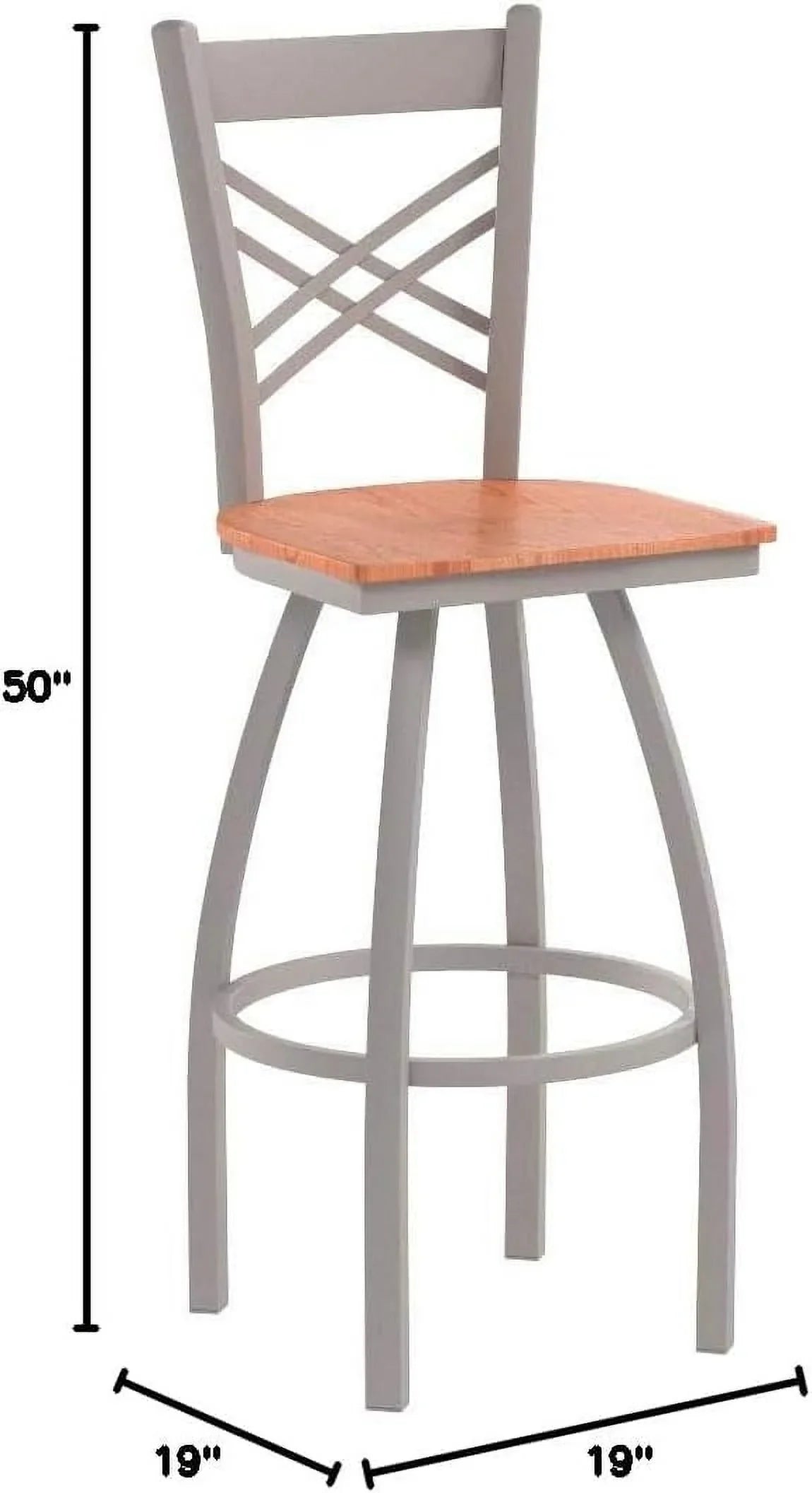 36" Swivel And Oak Finish Anodized Caalina Medium Wih Sea 820