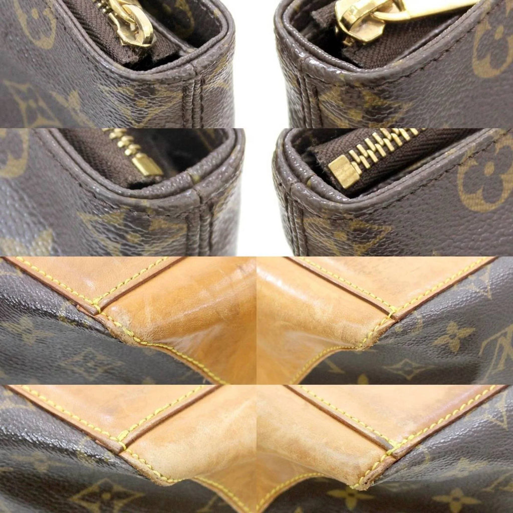 M51151 Handbag VUITTON Tote Pre-Owned Monogram (Good) Louis LOU Bag Meso Vuitton Hippo