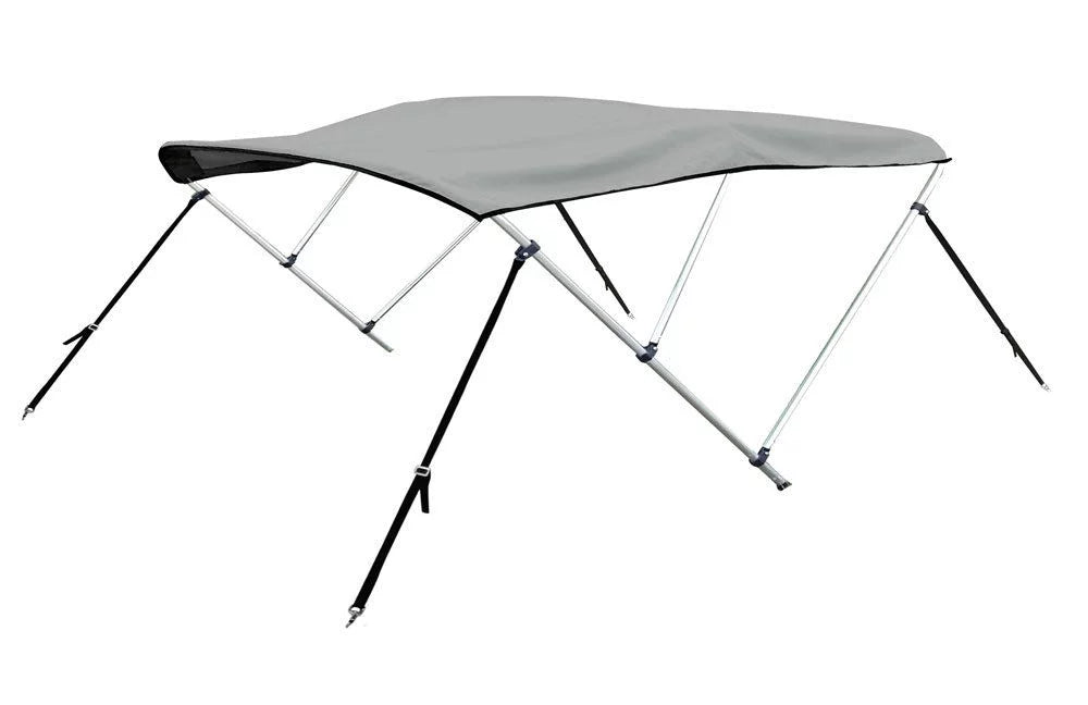 Bimini Top X 36" W Cover Long Boat 67"-72" Bow 6' Gray H 3