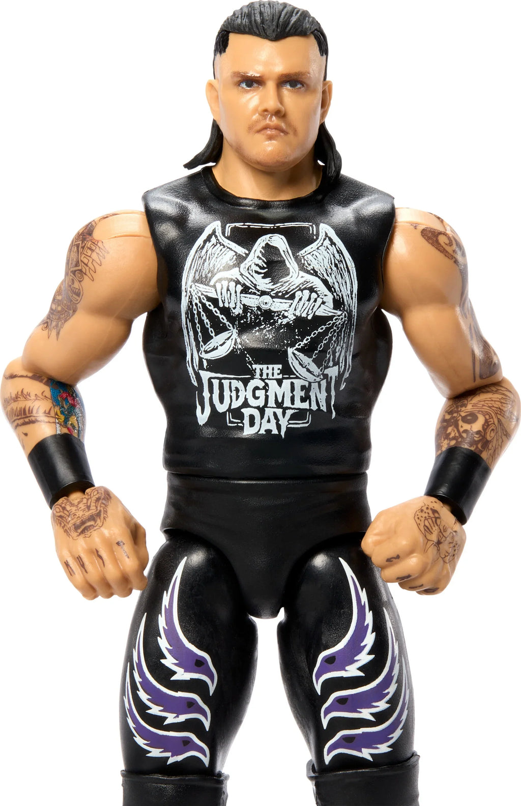 Look Mysterio WWE Dominik & 6-inch Superstar Life-Like Figure, with Action Articulation Collectible