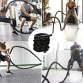 Workout Length Battle Fitness Strength Combat Training Gym Undulation Exercise 50Ft Rope Ropes Power Conditioning