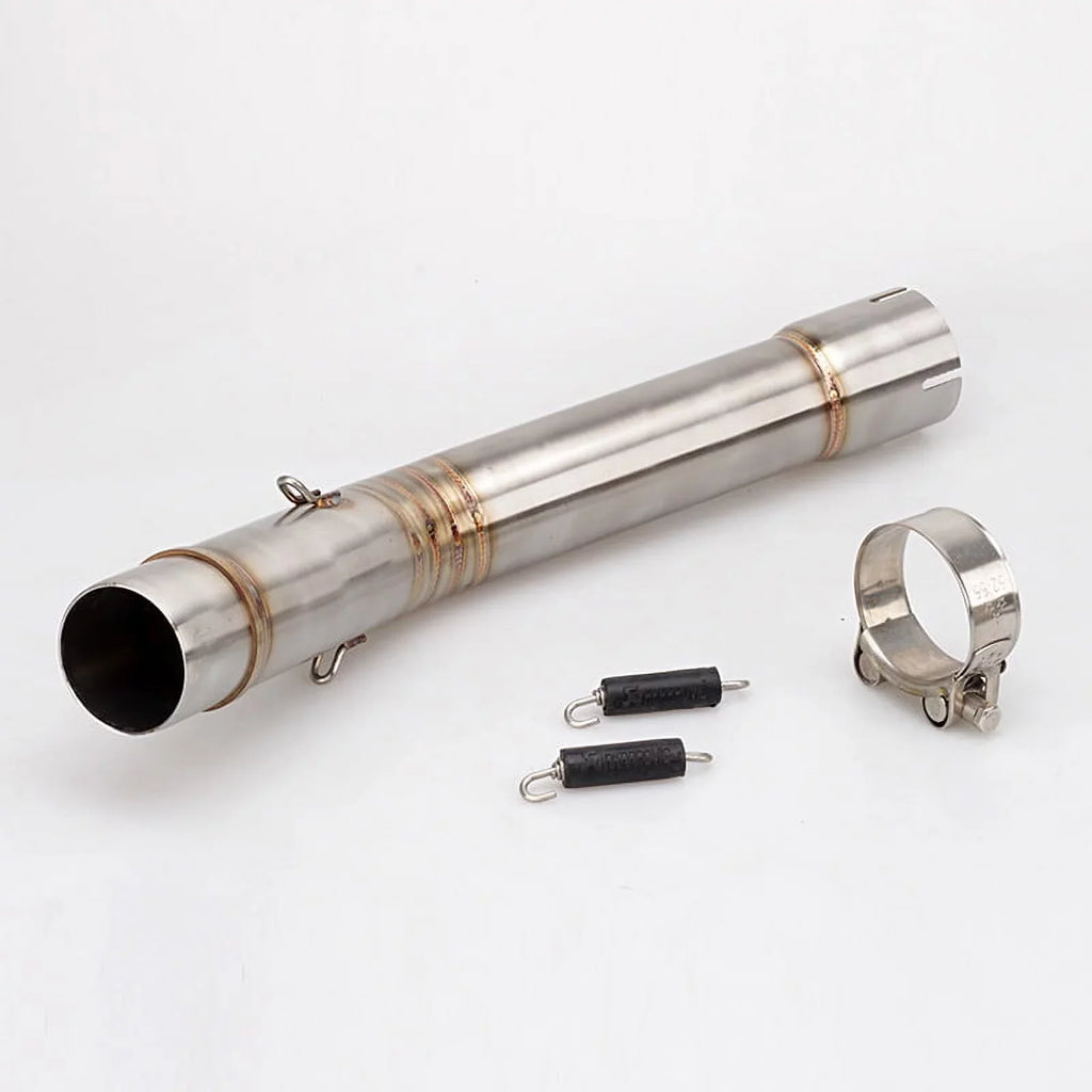 XLYWKJ Motorcycle Muffler Yamaha 1998-2005 For Exhaust Link R6 1-Set YZF Pipe, Middle Pipe