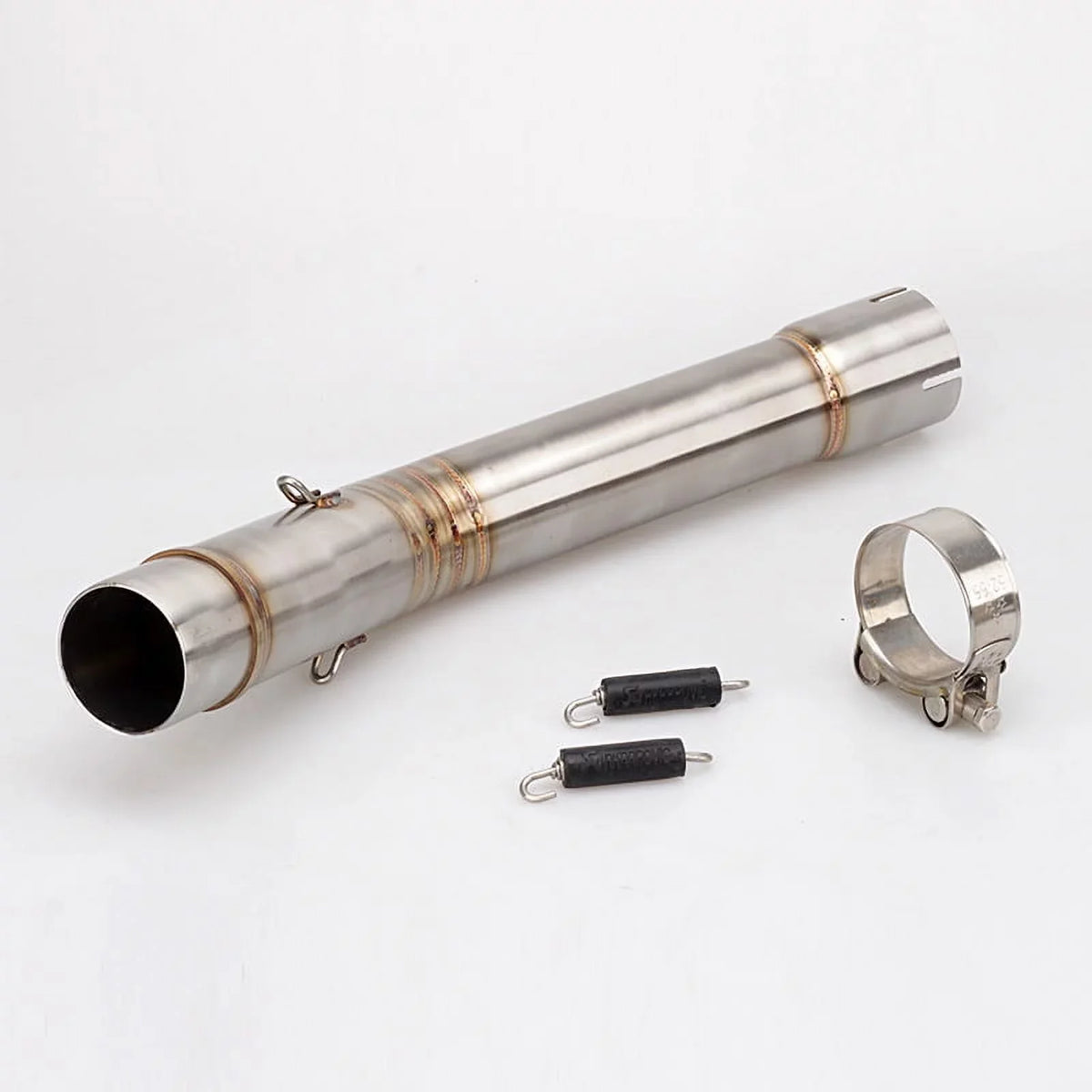 XLYWKJ Motorcycle Muffler Yamaha 1998-2005 For Exhaust Link R6 1-Set YZF Pipe, Middle Pipe