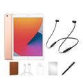 INCLUDES: (8th BUNDLE 2020) Screen Beats Case, only, 32GB, Beats Gold, Refurbished charging iPad Bundle. Apple Headphones, pen, stylus iPad Protector, Gen, accessories. 8 Wi-Fi Flex