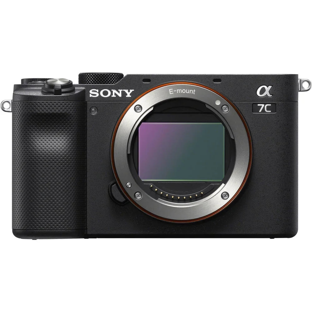 PC Sony f/2.8 Camera (Black) G a7C +3 Lens +24mm +64GB Filter Camera