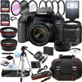 is DSLR + + Lens Memory Filters + T7i 18-55mm 36pc Rebel Camera Tripod Canon Case + Bundle Zoom w/EF-S 128GB STM 800D F/4-5.6 EOS