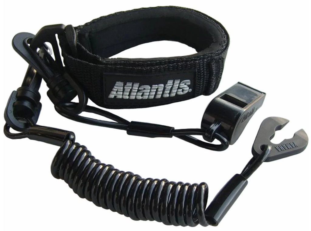 Atlantis Black/Black w/Whistle Pro Wrist Yamaha Lanyard (A8130PFW)