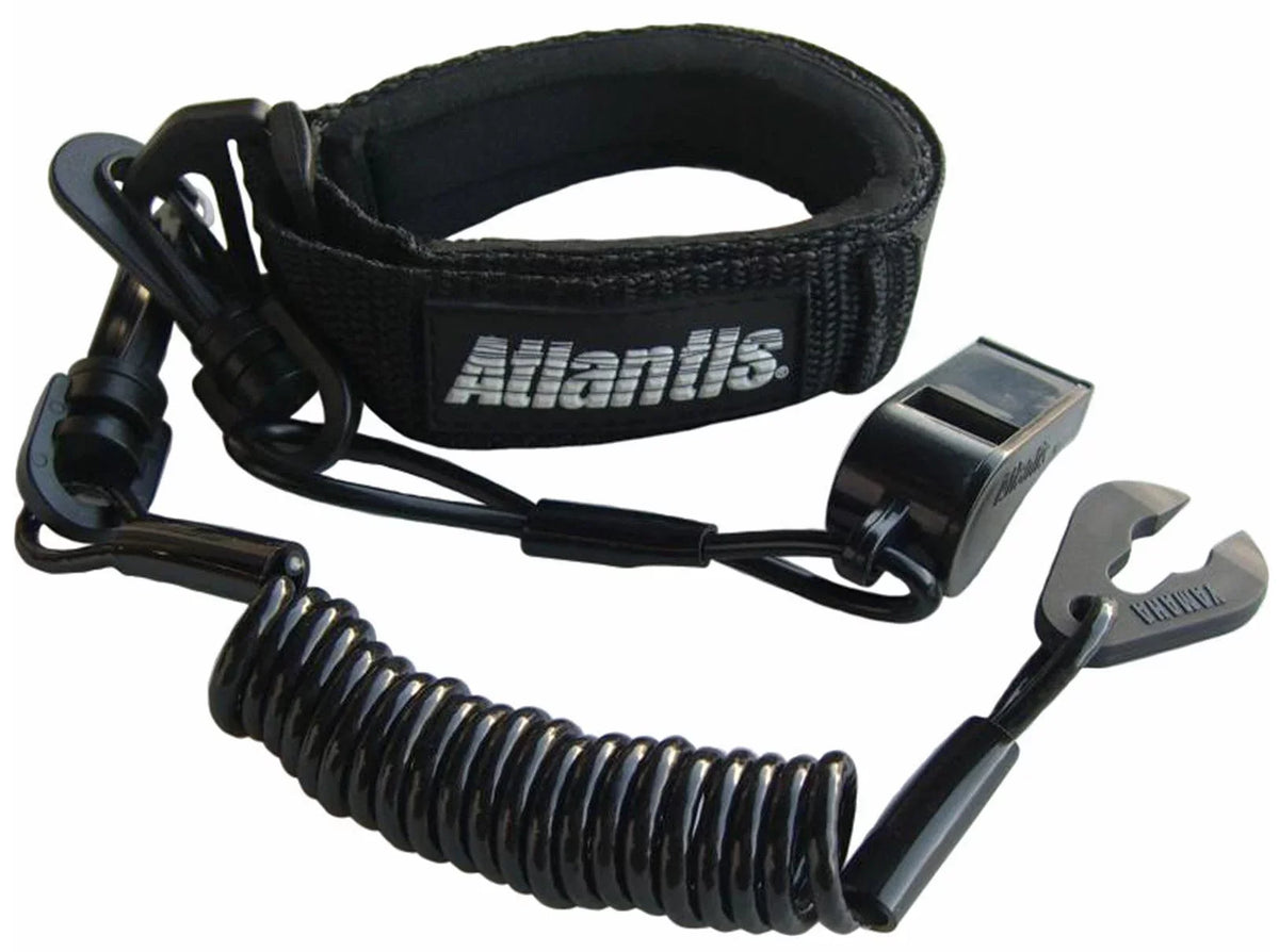Atlantis Black/Black w/Whistle Pro Wrist Yamaha Lanyard (A8130PFW)