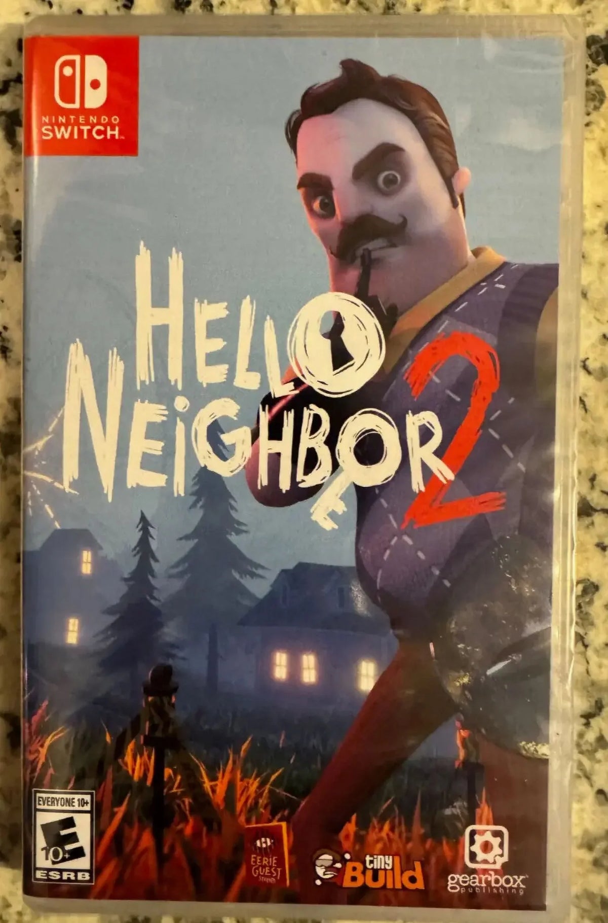 Nintendo Hello Brand Switch Factory 2 Sealed Neighbor New