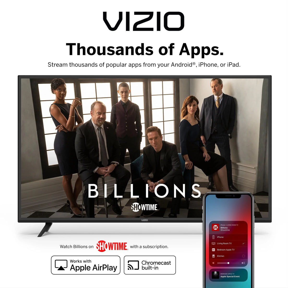 FHD Smart VIZIO D-Series TV 32" D32f-G1 Class