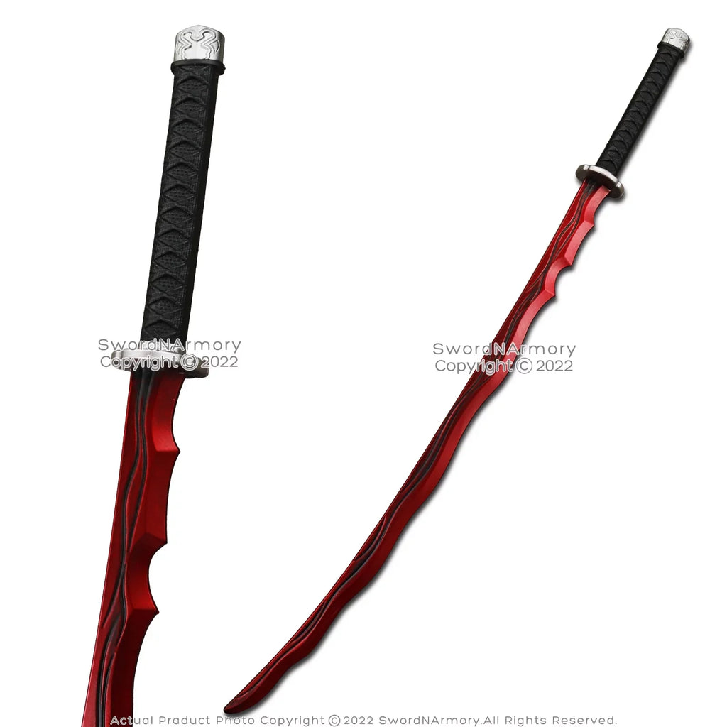 Katana Blood Sword Fantasy Game 44.5” Elden of Foam Rivers Samurai