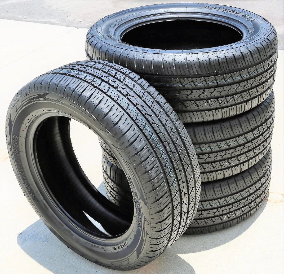 (FOUR) Outlook XR Enclave CXL, 108H A/S All AS HT2 Buick 4 255/60R19 2010 2007-08 Fits: GT Season Set Savero Tires of Radial Saturn