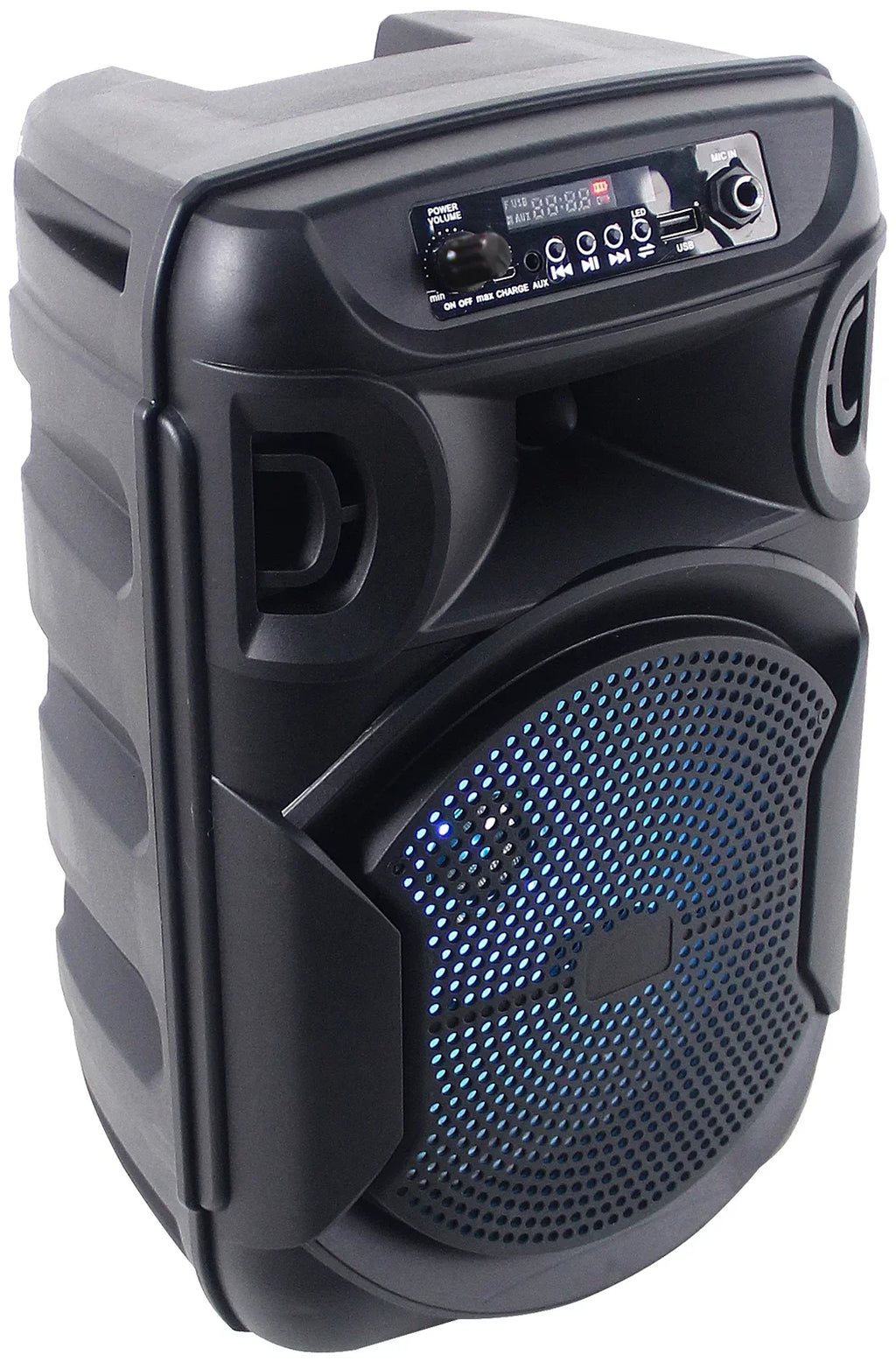 BOOM8 w/Bluetooth Technical LED Speakers Pro Portable TWS 8" Party (2) Wireless