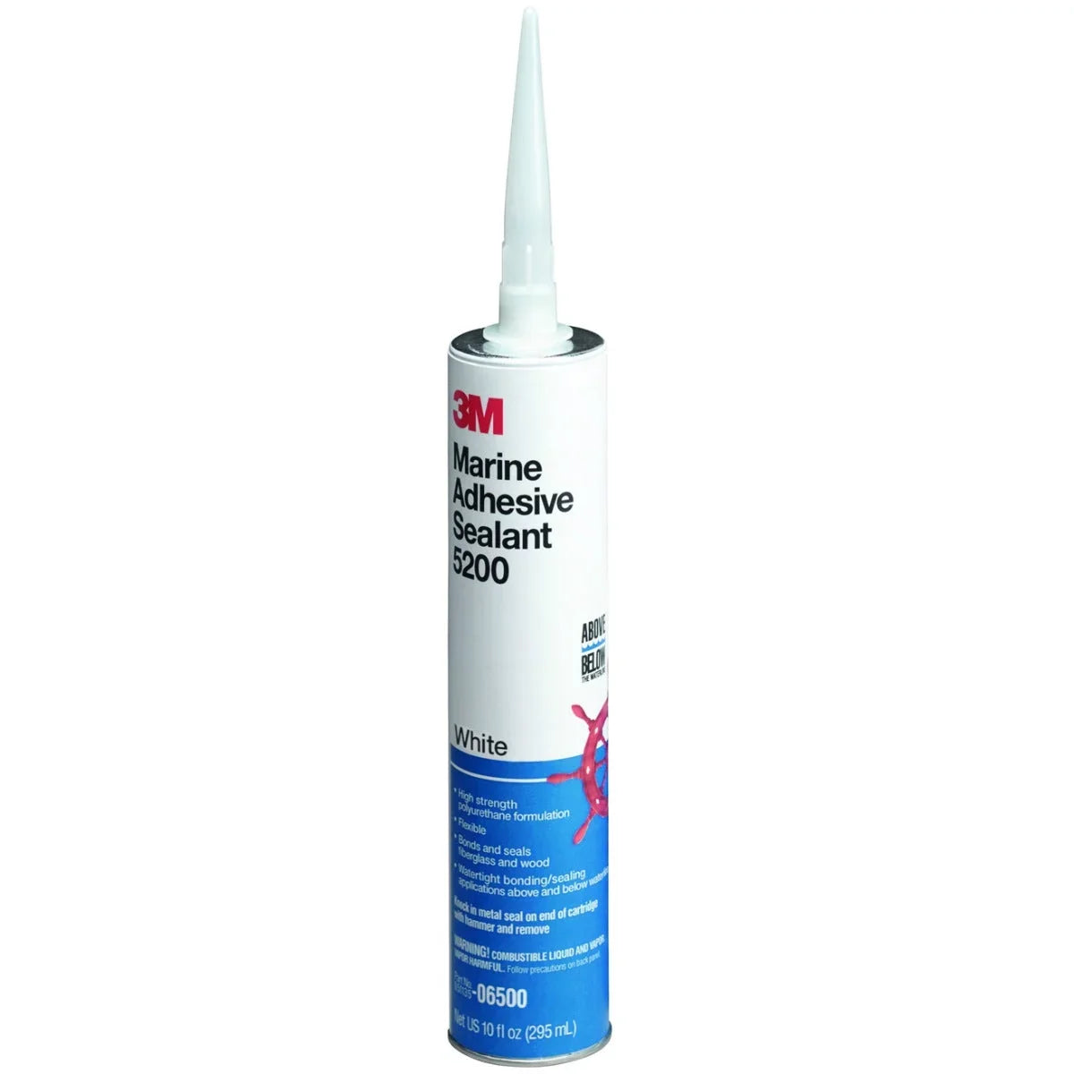 Each #5200, Adhesive Marine Oz, 10 6500 White, Sealant
