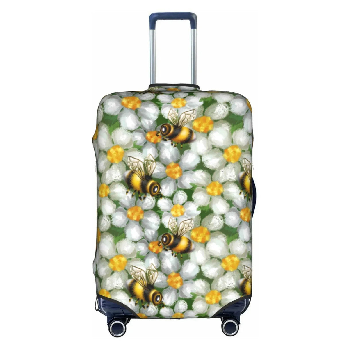 Luggage Flower Cover Suitcase Kll Bees Protector- And Suitcase Cover