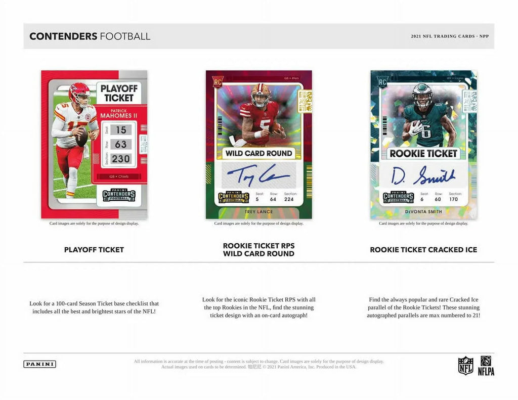 Sealed) Contenders Box (Factory Panini 2021 Blaster NFL