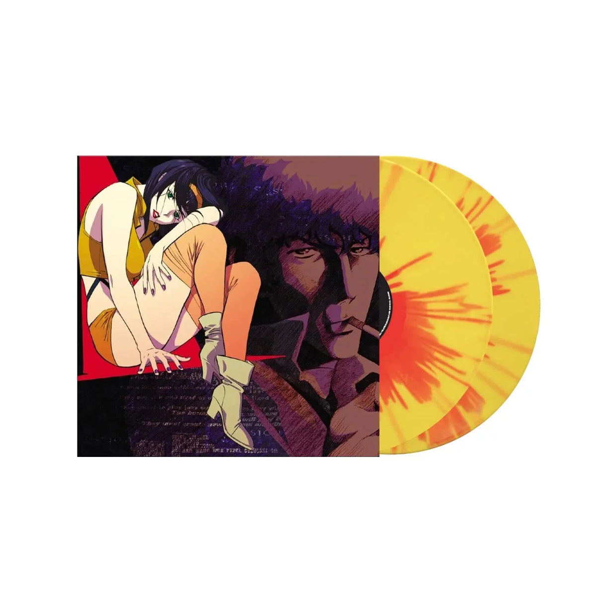 Exclusive Color Soundtrack) Yellow Red Cowboy Splatter (Original Bebop Vinyl 2xLP Motion