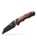 Black - Folding Aluminum Earth CPM-M4 Cobalt Knife Flat Wharncliffe Billet Dark Blade BM-290BK-1 AXIS Handles Benchmade