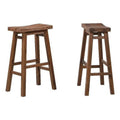 in. Barstool, of Pack Wire-Brush - 29 Saddle Chestnut Sonoma 2