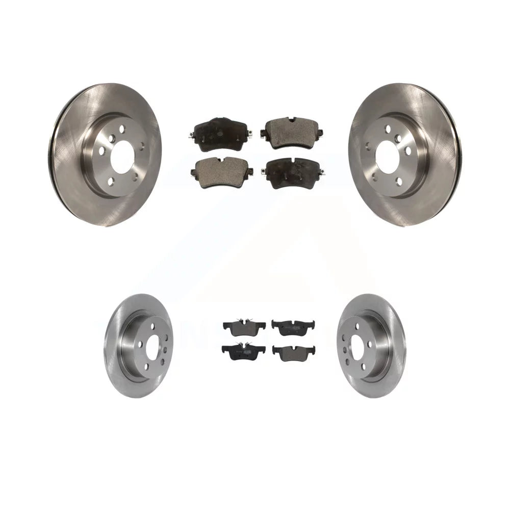 Rear Mini Clubman Semi-Metallic Disc And Brake Rotors Kit Cooper Pads Auto K8F-103495 Transit For Front -
