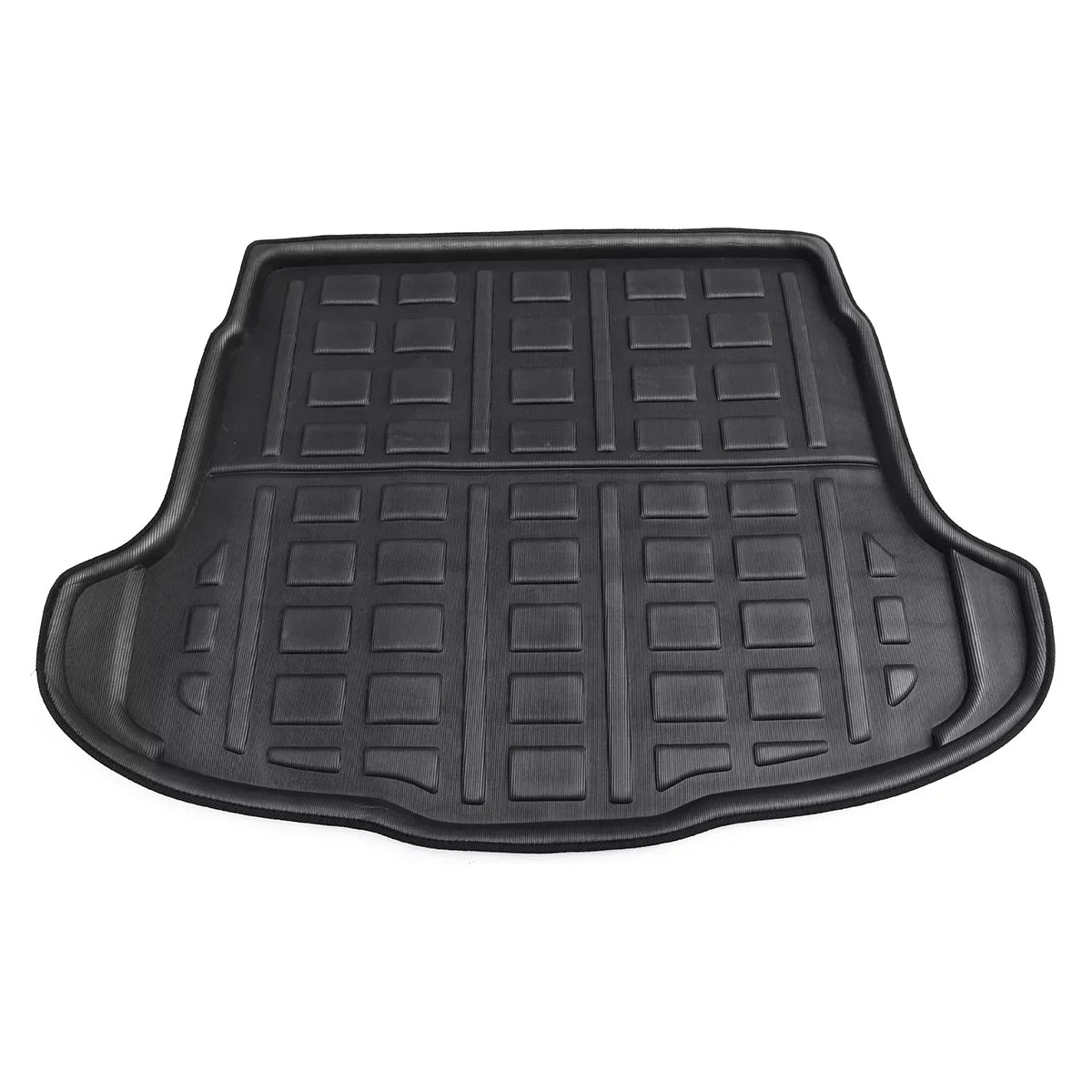 Black 1pcs Floor Waterproof Cargo Trunk CRV Weather, Boot Rear Honda Mat 2007-2011 Liner for CR-V All Tray