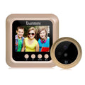 Angle Disturb Peephole 2.4" Vision Door Viewer 2.0MP Drilling Cam Door Wide Video Bell W5 Camera inch Security Doorbell No Need Eye Night