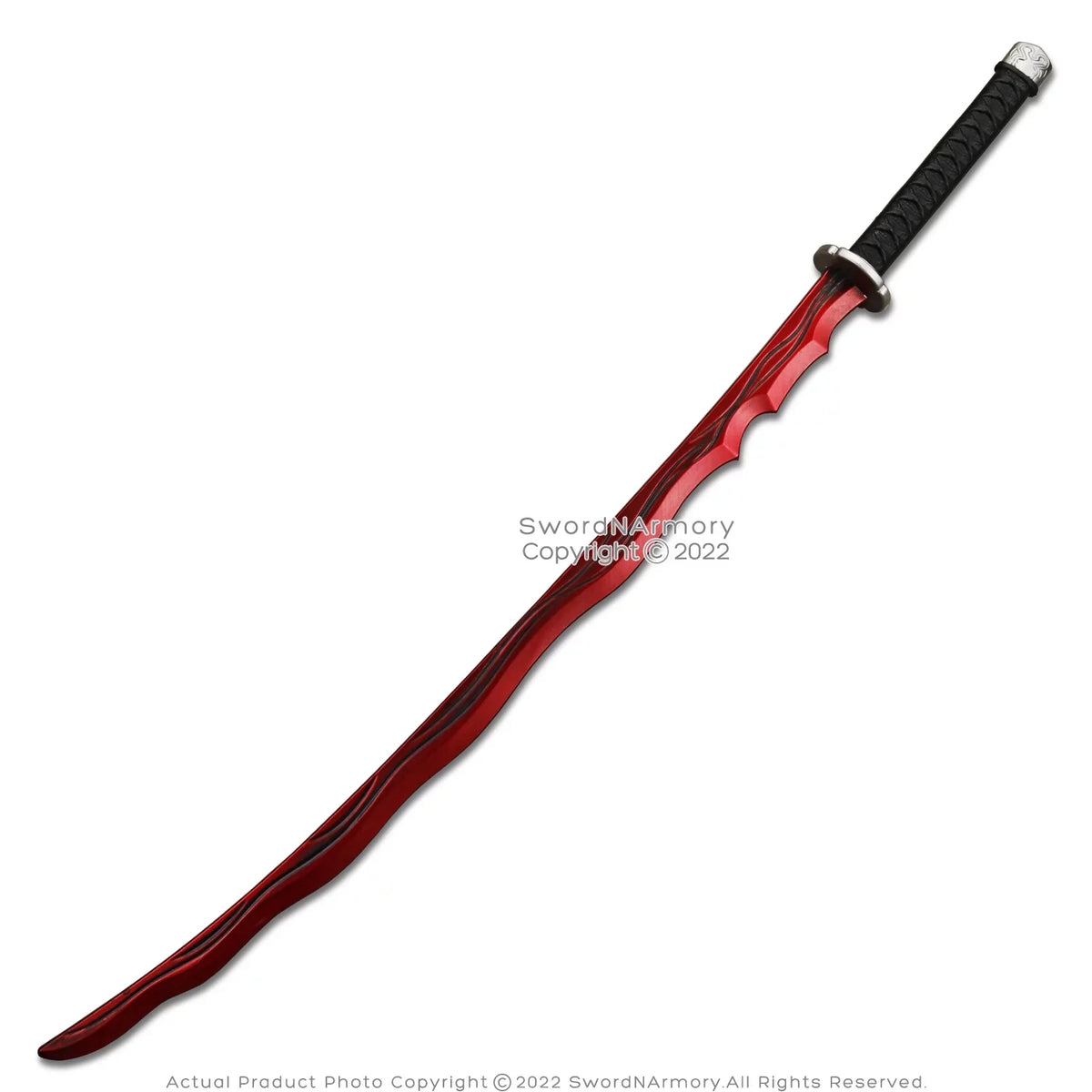 Katana Blood Sword Fantasy Game 44.5” Elden of Foam Rivers Samurai